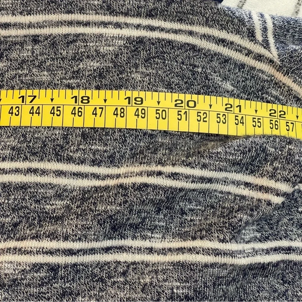Lou &‎ Grey Navy and White Striped Top